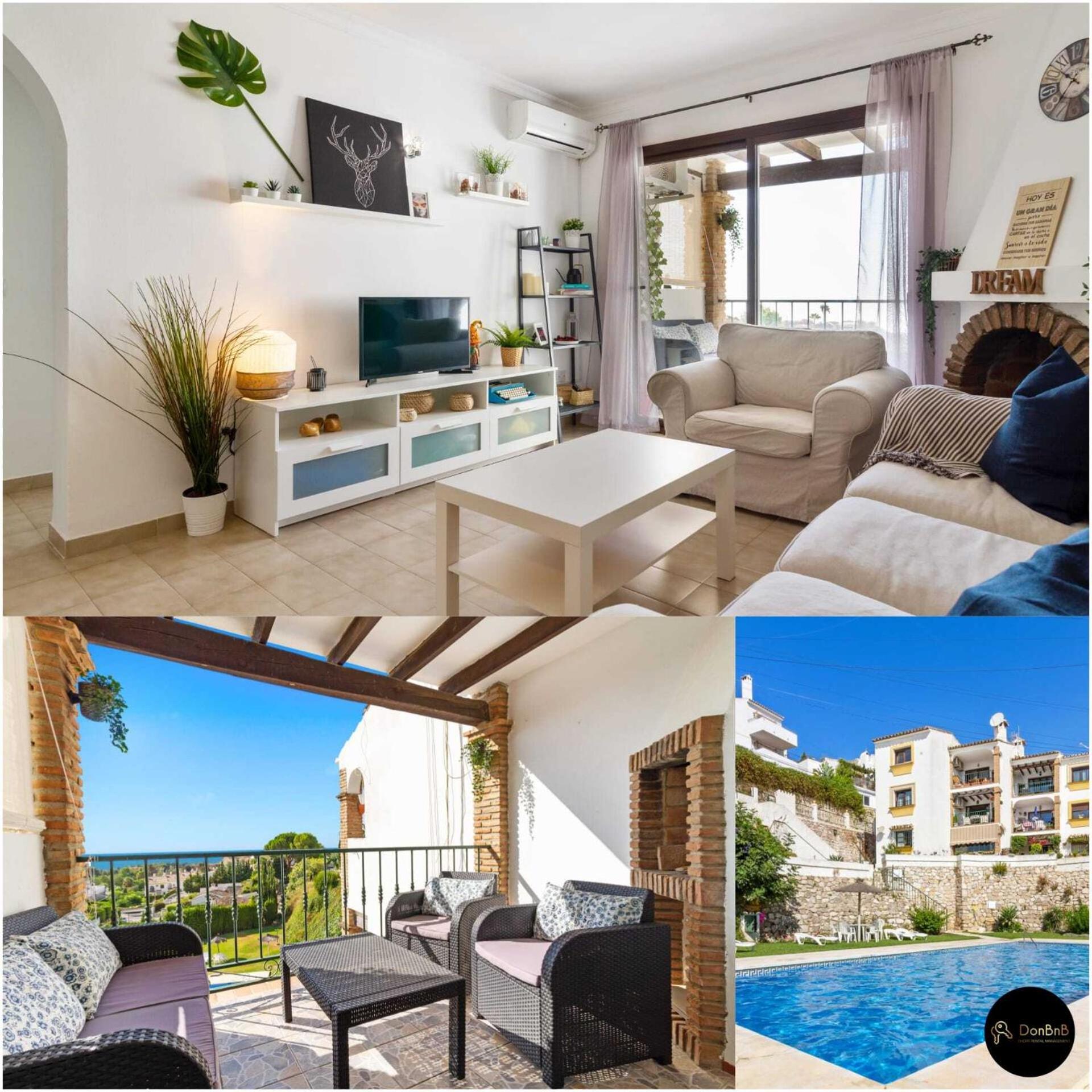 Sea View Apartment In Benalmadena La Capellania Exteriör bild